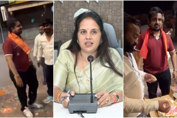 बेटे के सड़क पर केक काटने पर मीनल चौबे ने मांगी माफी, रायपुर की जनता में नाराजगी..