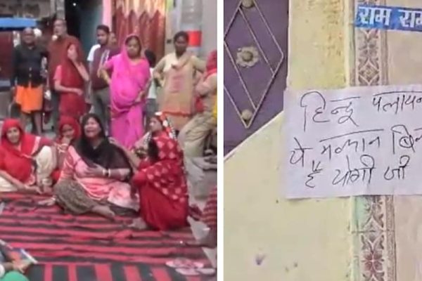 दिल्ली के सीलमपुर में युवक की हत्या के बाद बवाल, लोगों ने घरों के बाहर लगाए ‘हिंदू पलायन’ के पोस्टर