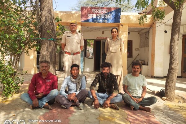 डीडवाना-कुचामन पुलिस का जोरदार एक्शन: 170 दबिश, 35 गिरफ्तार, 10 वांछित अपराधी दबोचे