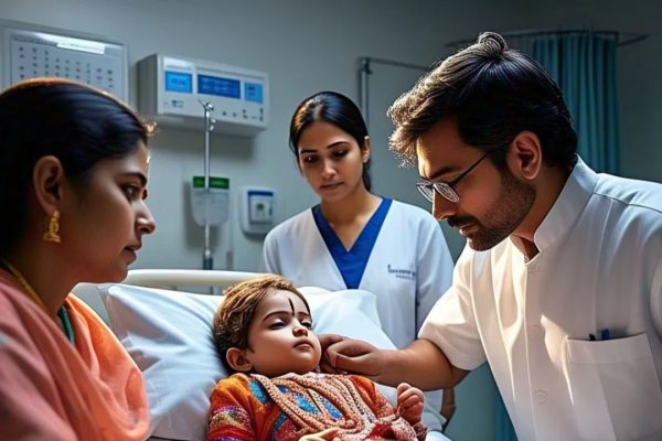 स्कूल में हुई 2 साल के मासूम की मौत, फीस मांगने पोस्टमार्टम हाउस तक पहुंचे स्कूल के अधिकारी