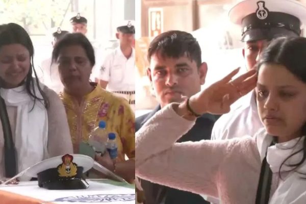 ‘जय हिंद, हमें तुम पर गर्व रहेगा’… तिरंगे में लिपटे लेफ्टिनेंट विनय नरवाल के शव को देख फफक पड़ीं पत्नी