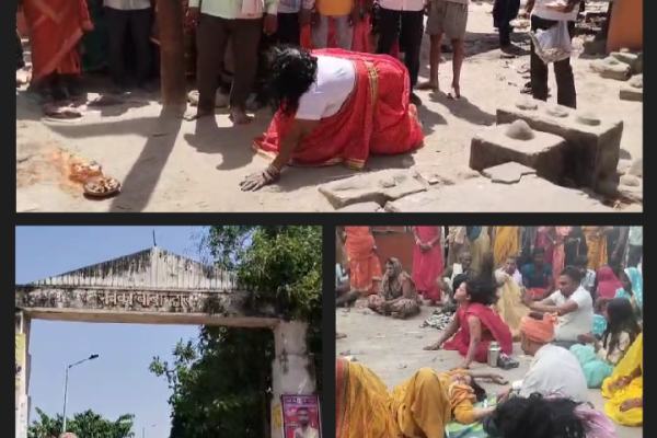 बलिया: चैत्र नवरात्र में यहां लगता है भूतों का मेला, तस्वीरें आप को डरा देंगी