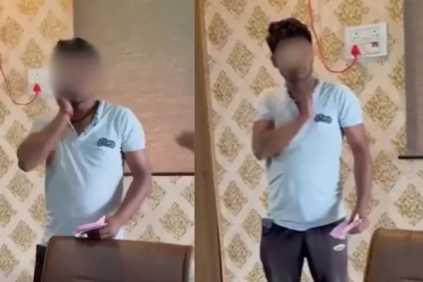 छुट्टी मांगी तो मालिक ने दी दर्दनाक सजा, ट्रक ड्राइवर से जबरन लगवाए 31 थप्पड़..