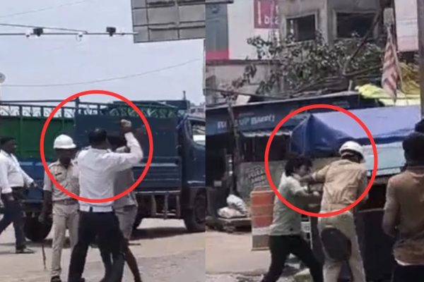 रांची में पिटे ट्रैफिक पुलिसकर्मी, ऑटो वालों ने दौड़ा-दौड़ाकर मारा; एक की हालत गंभीर