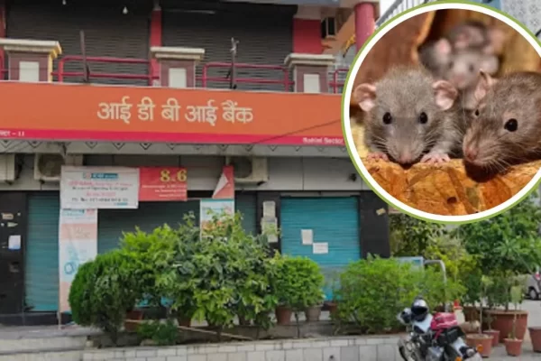 चूहों ने बजा दिया बैंक का इमरजेंसी सायरन, 15 मिनट तक मचा हड़कंप, मौके पर पहुंची पुलिस