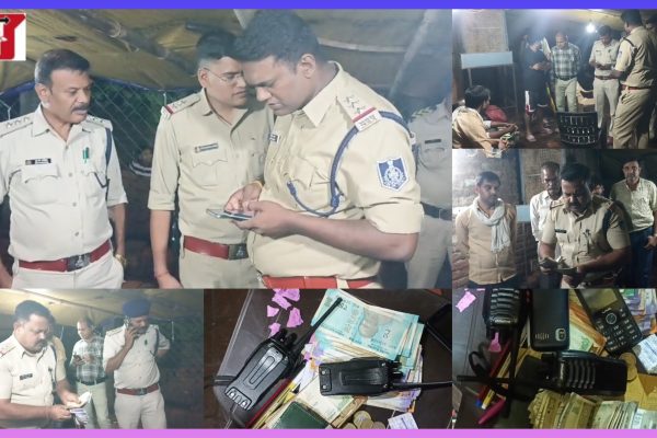 जबलपुर में कुख्यात सटोरिये के सट्टे के अड्डे पर सीएसपी ने मारा छापा: बबलू सरफराज सहित 3 गिरफ्तार