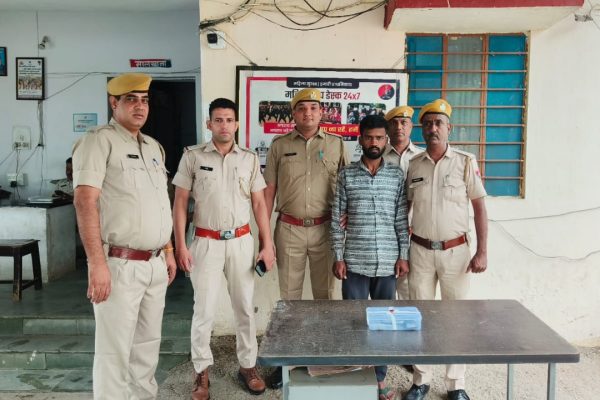 उदयपुर: हत्या की साजिश नाकाम, कुख्यात अपराधी अवैध हथियारों के साथ गिरफ्तार
