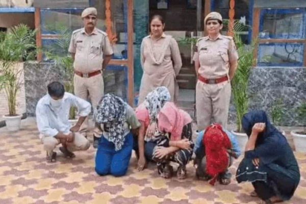 सीकर: स्पा सेंटर की आड़ में चल रहा था गोरखधंधा, पुलिस की रेड में 6 गिरफ्तार!