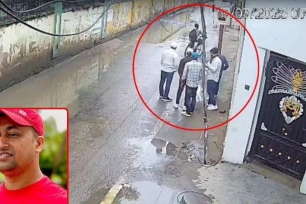 पारस अस्पताल की गली में खड़े होकर बनाई थी बदमाशों ने प्लानिंग, फिर चंदन मिश्रा का किया काम तमाम, नए CCTV से खुलासा