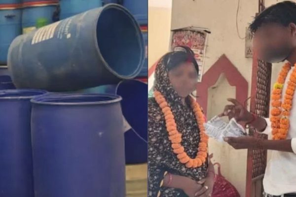 नहीं तो नीले ड्रम में भर दूंगी… पत्नी की धमकी से सहमा पति, मंदिर में जाकर बॉयफ्रेंड से कराई शादी