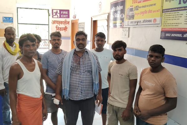 औरंगाबाद: दो गांवों में हिंसक झड़प, डेढ़ दर्जन लोग घायल, पुलिस कैंप कर रही तैनात