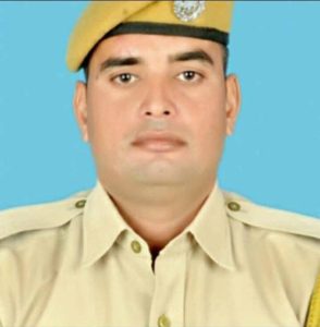 पुलिस कर्मी संदीप शर्मा जयपुर में इलाज दौरान हुई मौत 